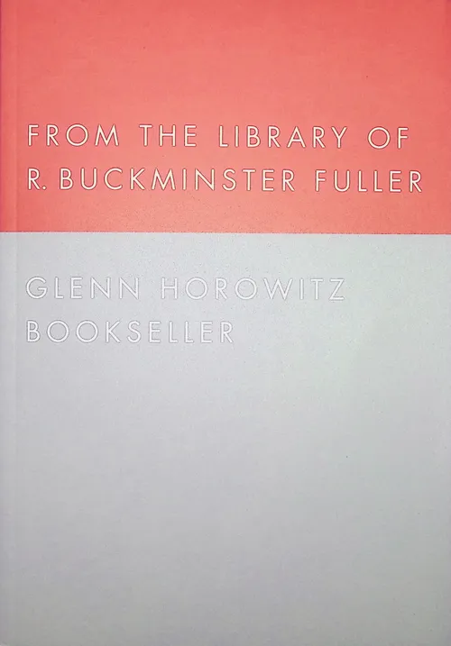 From the Library of R. Buckminster Fuller cover